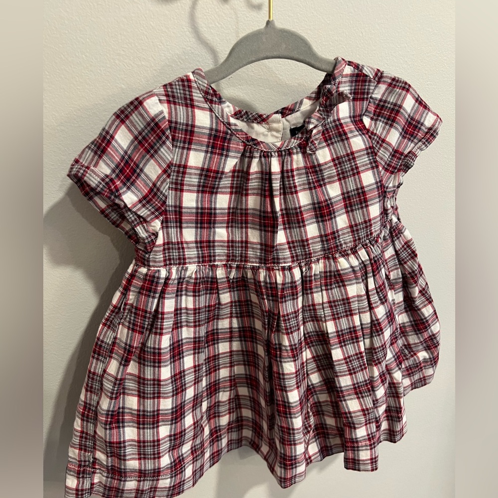 Baby Gap 6-12 mos Flannel Dress